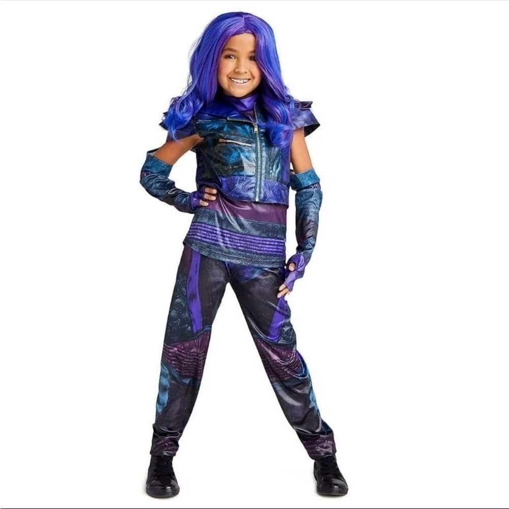 Mal Disney Descendants Bodysuit Vest Costume Girls Size Small